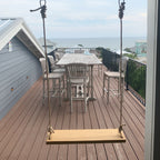 Wooden Swing on a look out above Seaside Florida