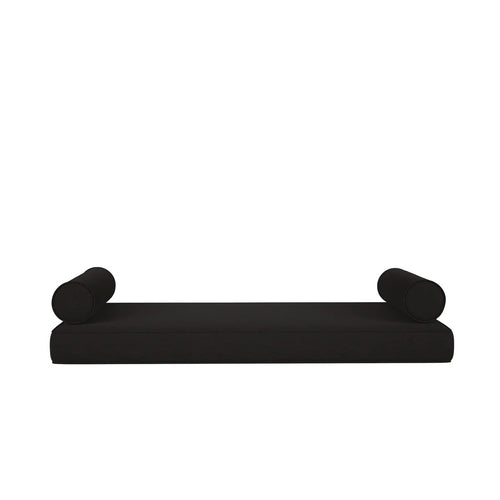 Sunbrella Beechwood Cushion Set, Canvas Black