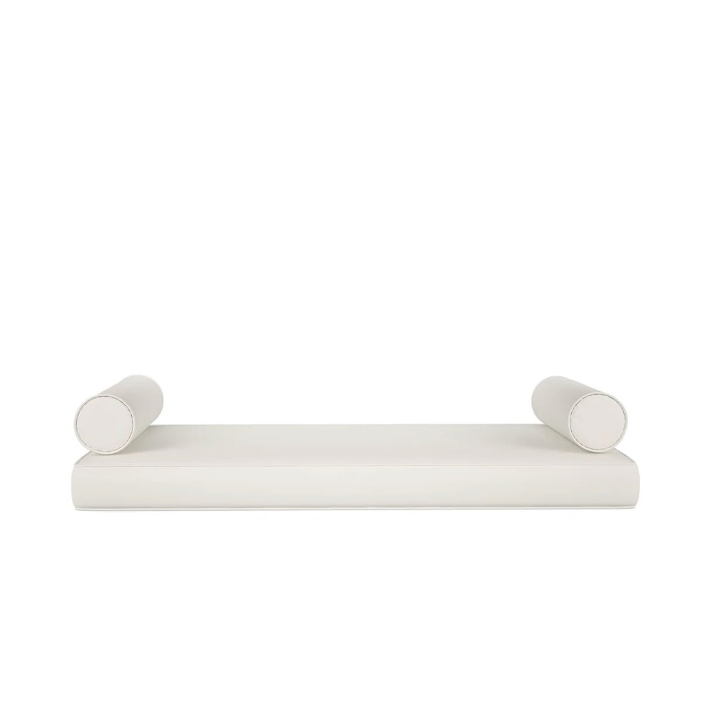 Sunbrella Beechwood Cushion Set, Canvas White