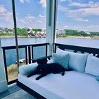 Full size swing bed along 30a dune lake