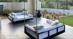 Brew Canyon modern porch swing bed by Nate and Lane