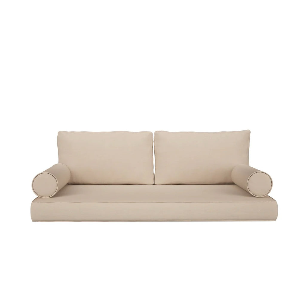 Sunbrella Classic Cushion Set, Canvas Flax