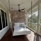 Coastal Chaise Swing Bed by Nate and Lane
