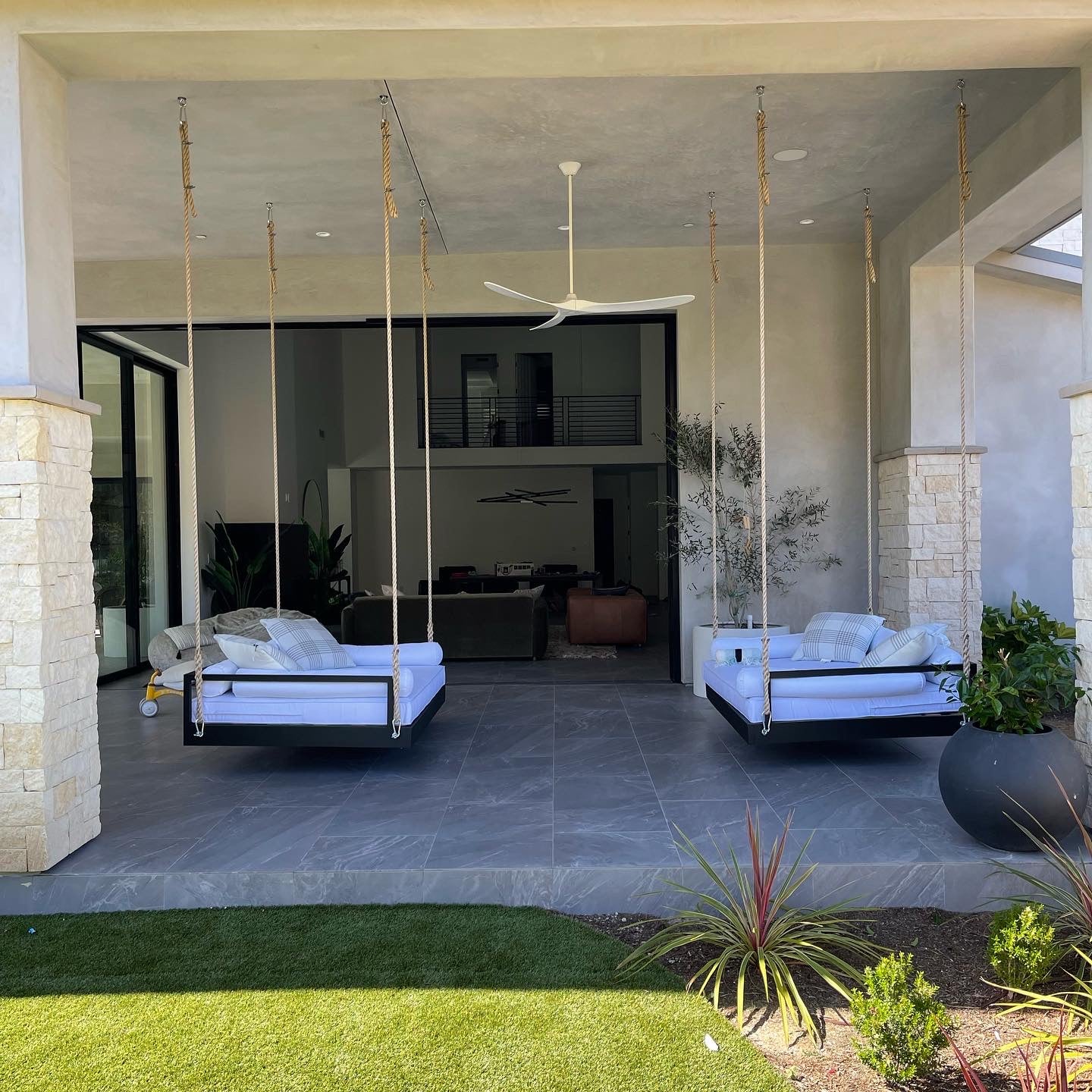 Nate and Lane Modern Swing Beds