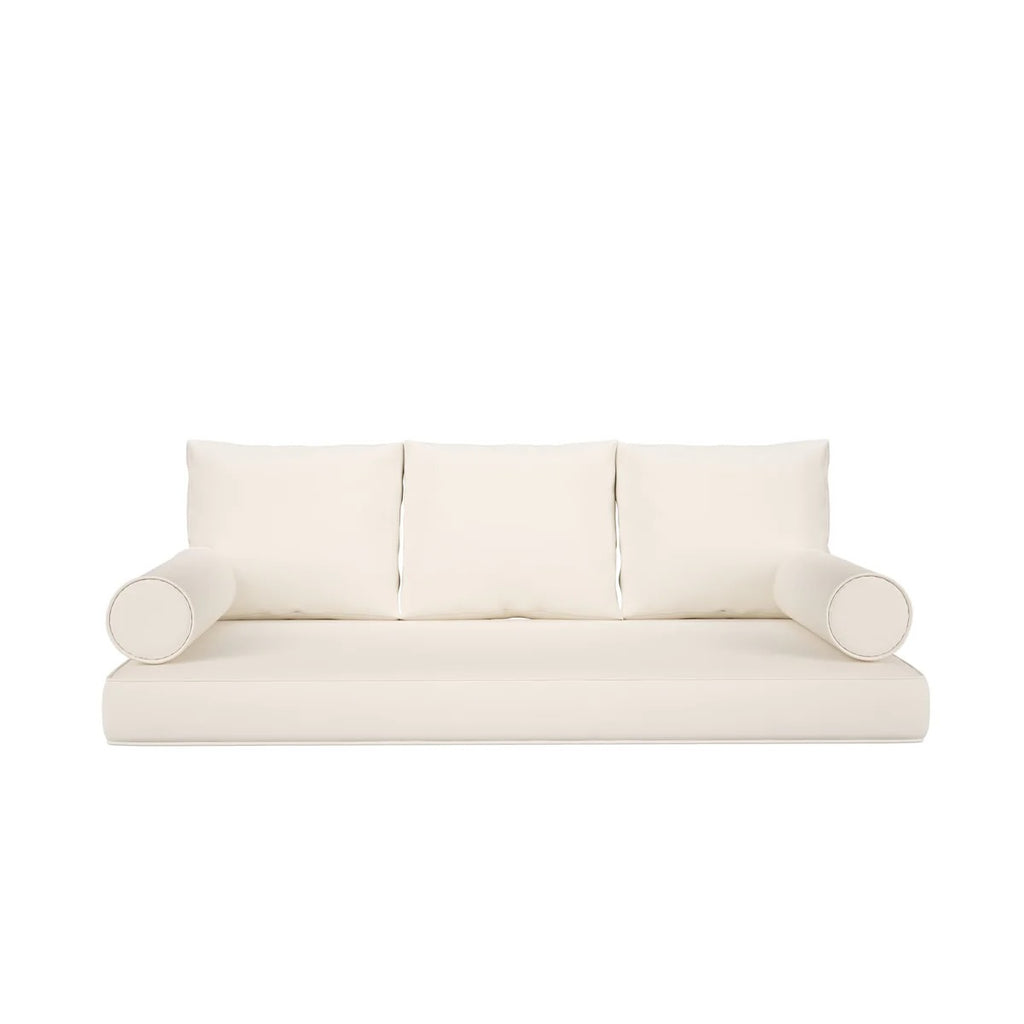 Sunbrella Goodwin Cushion Set, Canvas Natural