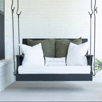 Sheppard Hooks on Swing Bed