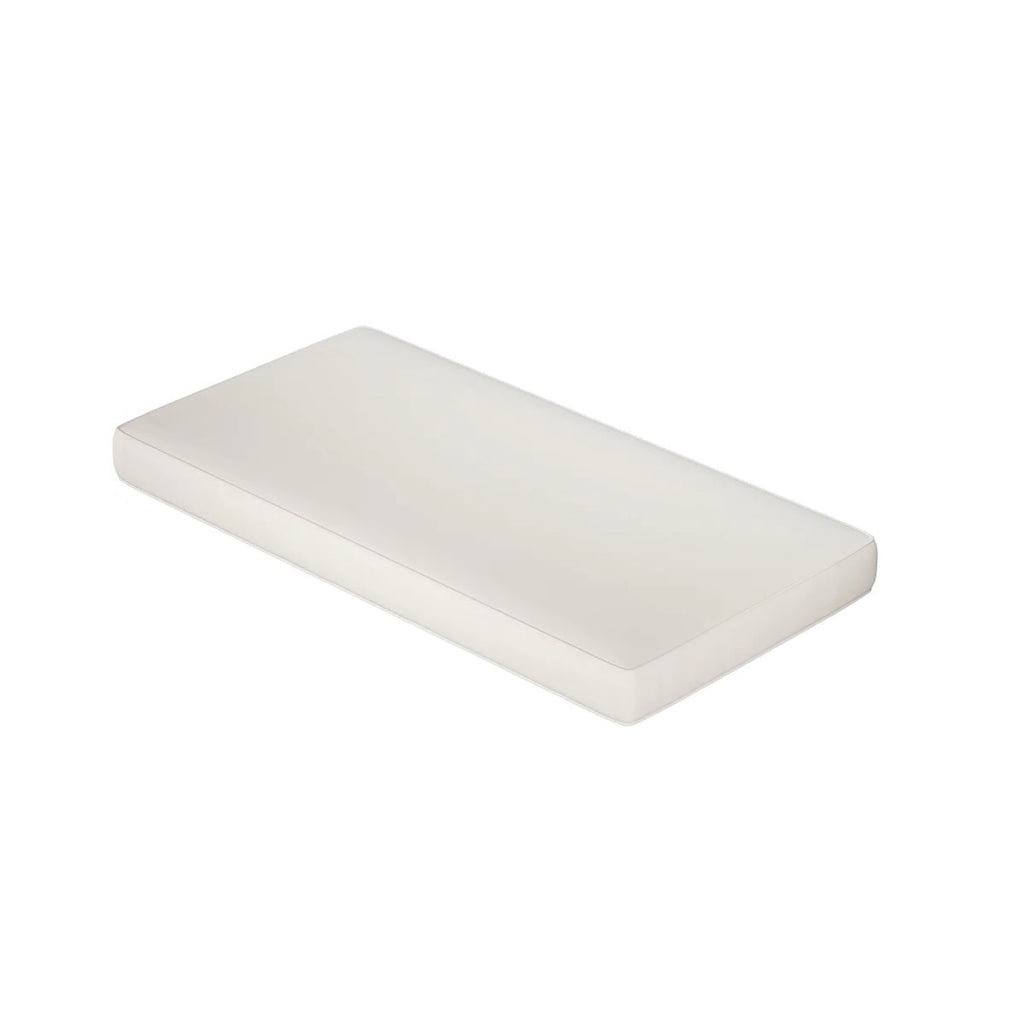 Sunbrella Canvas White Seat Cushion for Swing Bed or Day Bed