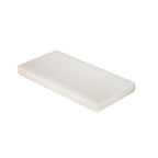 Sunbrella Canvas White Seat Cushion for Swing Bed or Day Bed