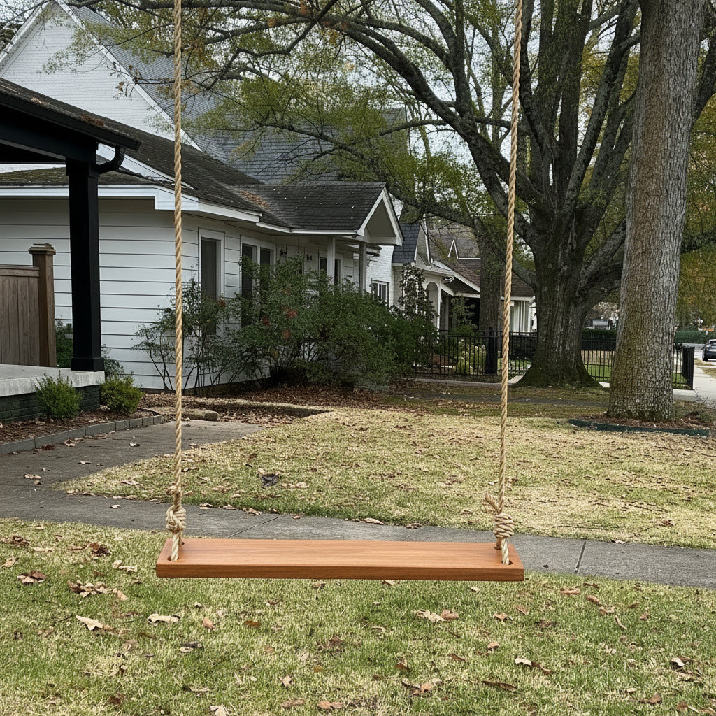 Teak Tree Swing